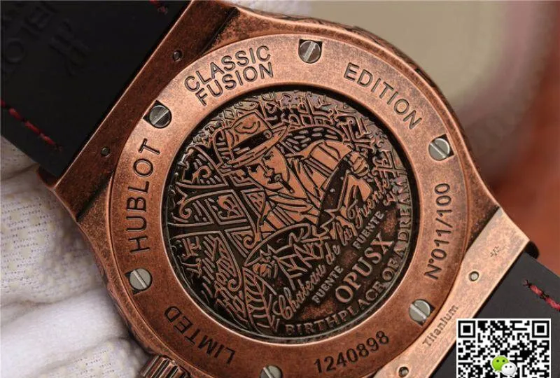 Hublot Classic Fusion 511.OX.6670.LR.OPX17 JJ Factory 1:1 Best Edition Replica Watch Swiss ETA2892